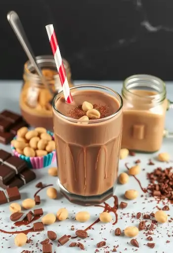 Chocolate Peanut Butter Smoothie