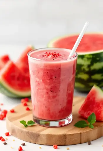 Watermelon Lime Smoothie