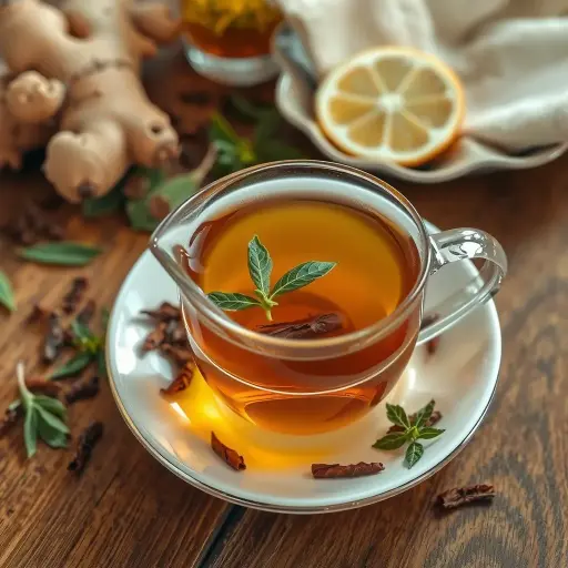 Organic Tulsi Ginger Tea