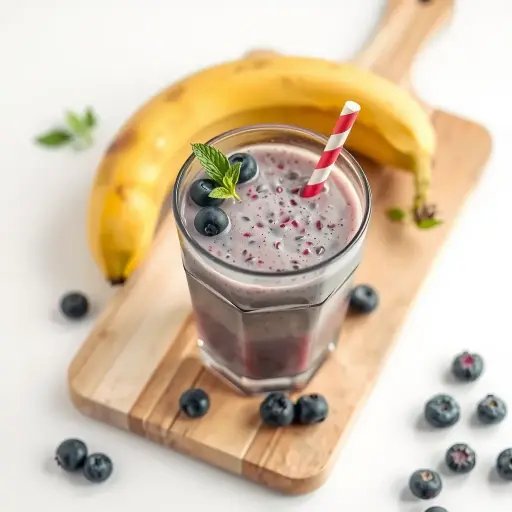 Banana Blueberry Smoothie