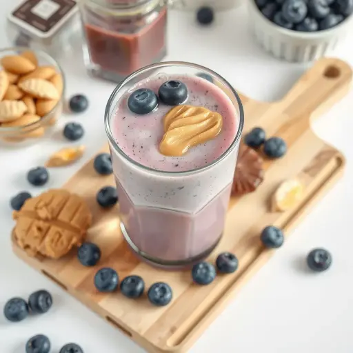 Peanut Butter and Jelly Smoothie